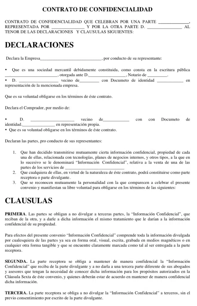 ContratoConfidencialidad